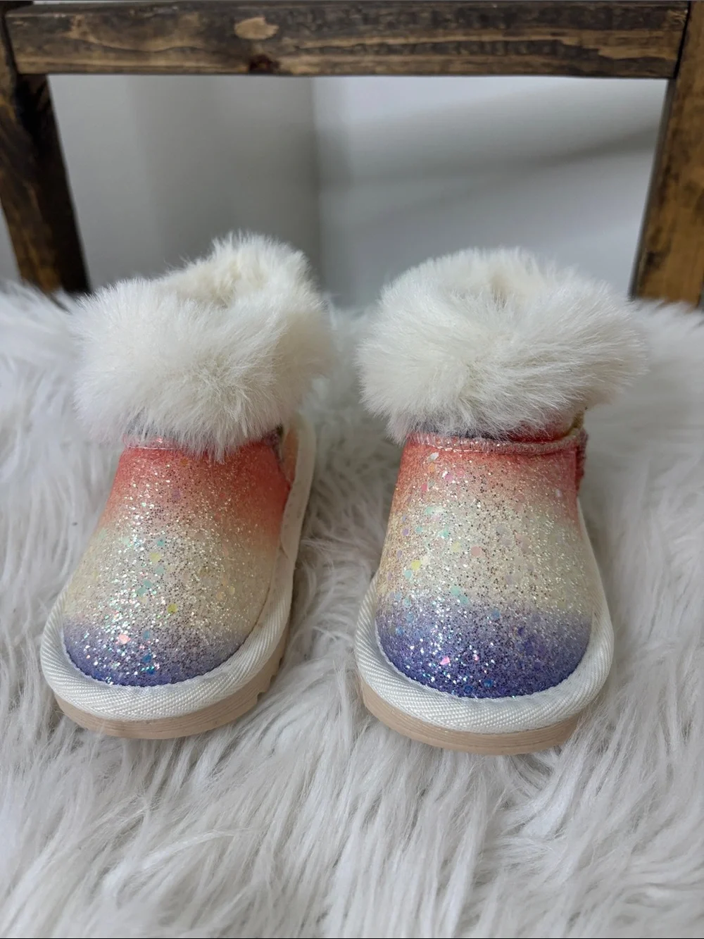 SHEIN glittery gradient